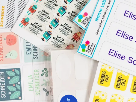 The Best Labels for Kids Lunch Boxes and Clothing