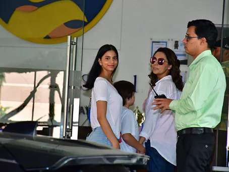Shah Rukh Khan, Gauri, Aryan And Suhana Attend AbRam's Taekwondo Match In Mumbai