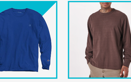 The Best Long-Sleeve T-Shirts for Men in 2022, Tested by Style Experts