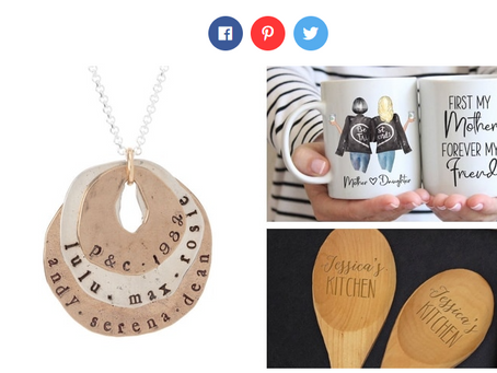 20 Personalized Mother’s Day Gifts to Celebrate Mom