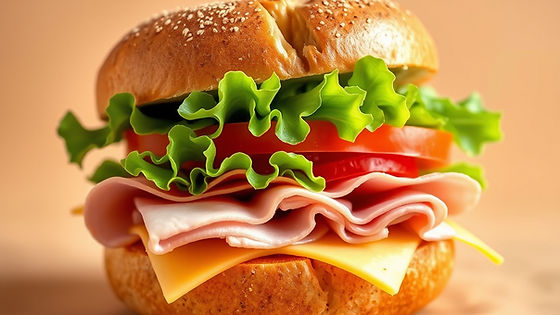 Turkey & Cheese Bagel