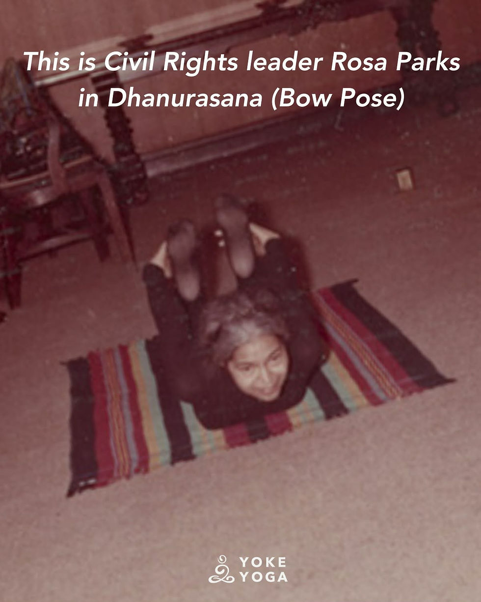 Rosa Parks yoga
