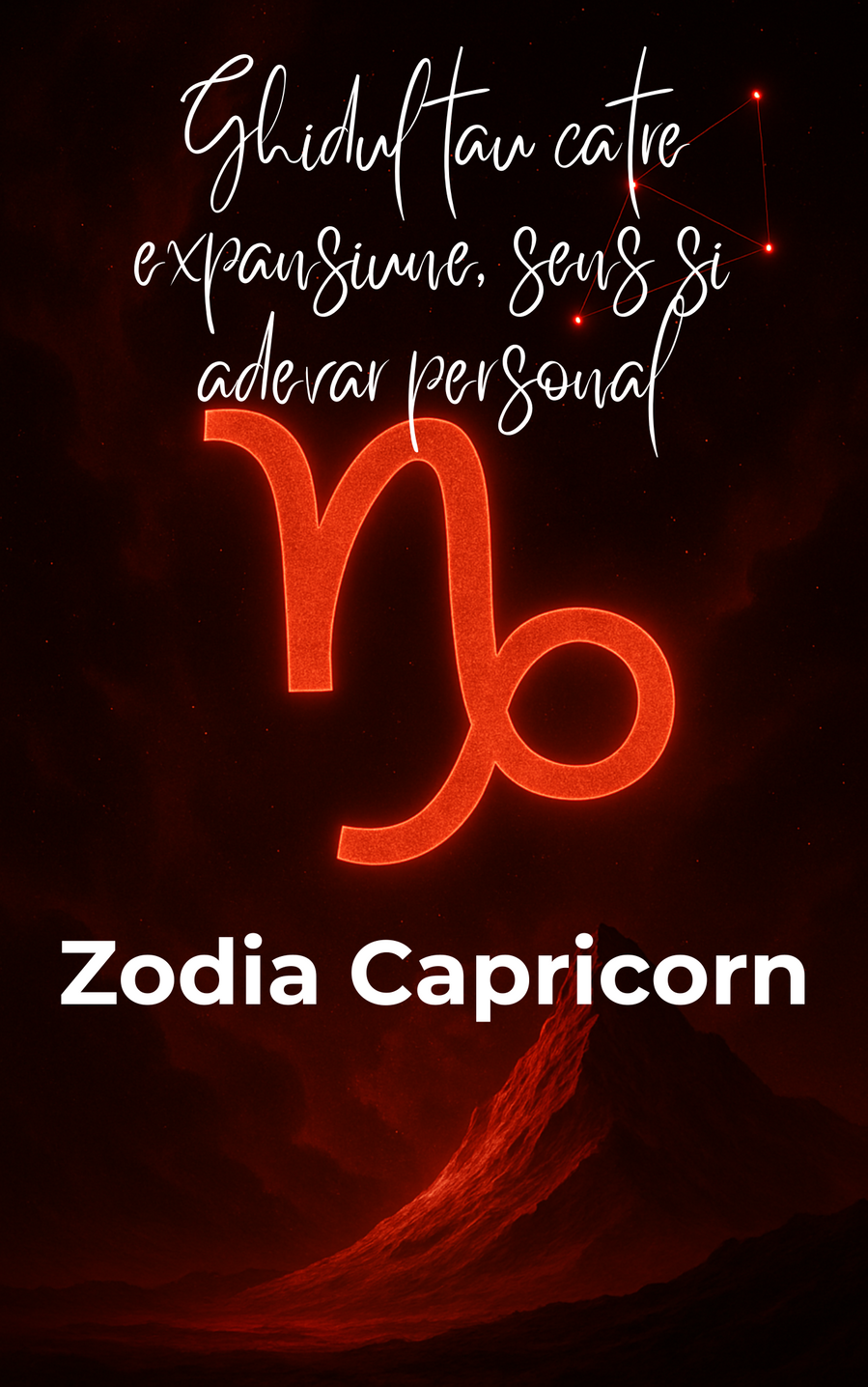 Zodia Capricorn - Ghidul tău către expansiune, sens și adevăr personal