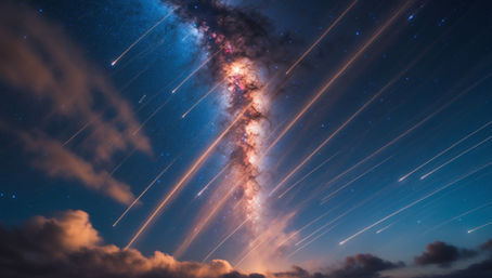 Ploaia de Meteori Eta Aquaride 2025 – Spectacolul ceresc care ne deschide sufletul spre mister și transformare