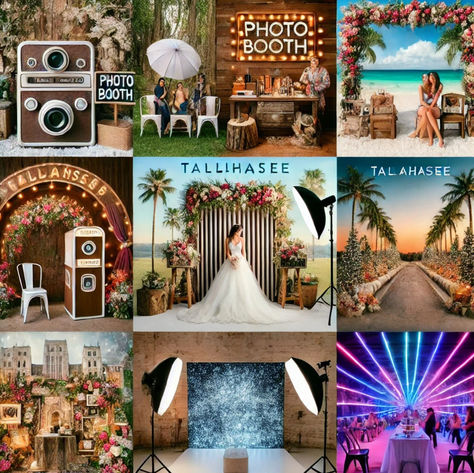 10 Unique Photo Booth Ideas to Make Your Tallahassee Wedding Unforgettable