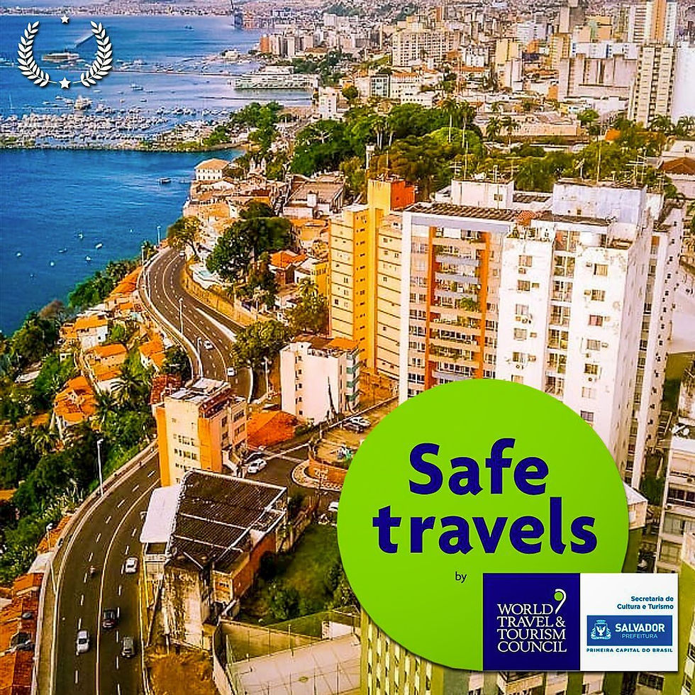 Salvador é a primeira cidade do Brasil a receber selo ‘Safe Travels’ do WTTC