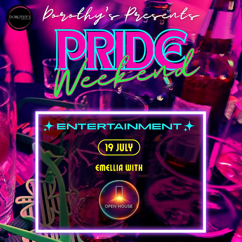 Pride Cool Down Party - Sunday 19 July