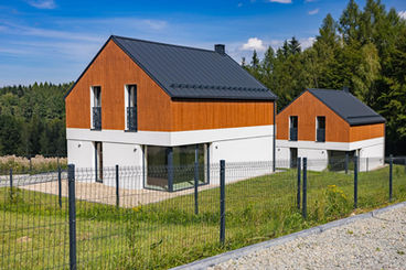 Widok na domy