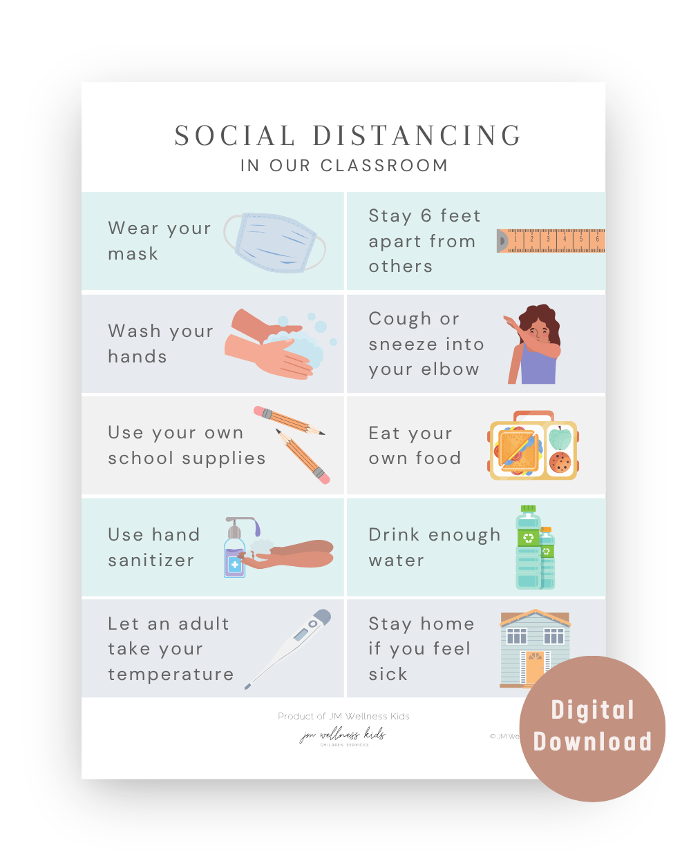Social Distancing Reminders – Mint