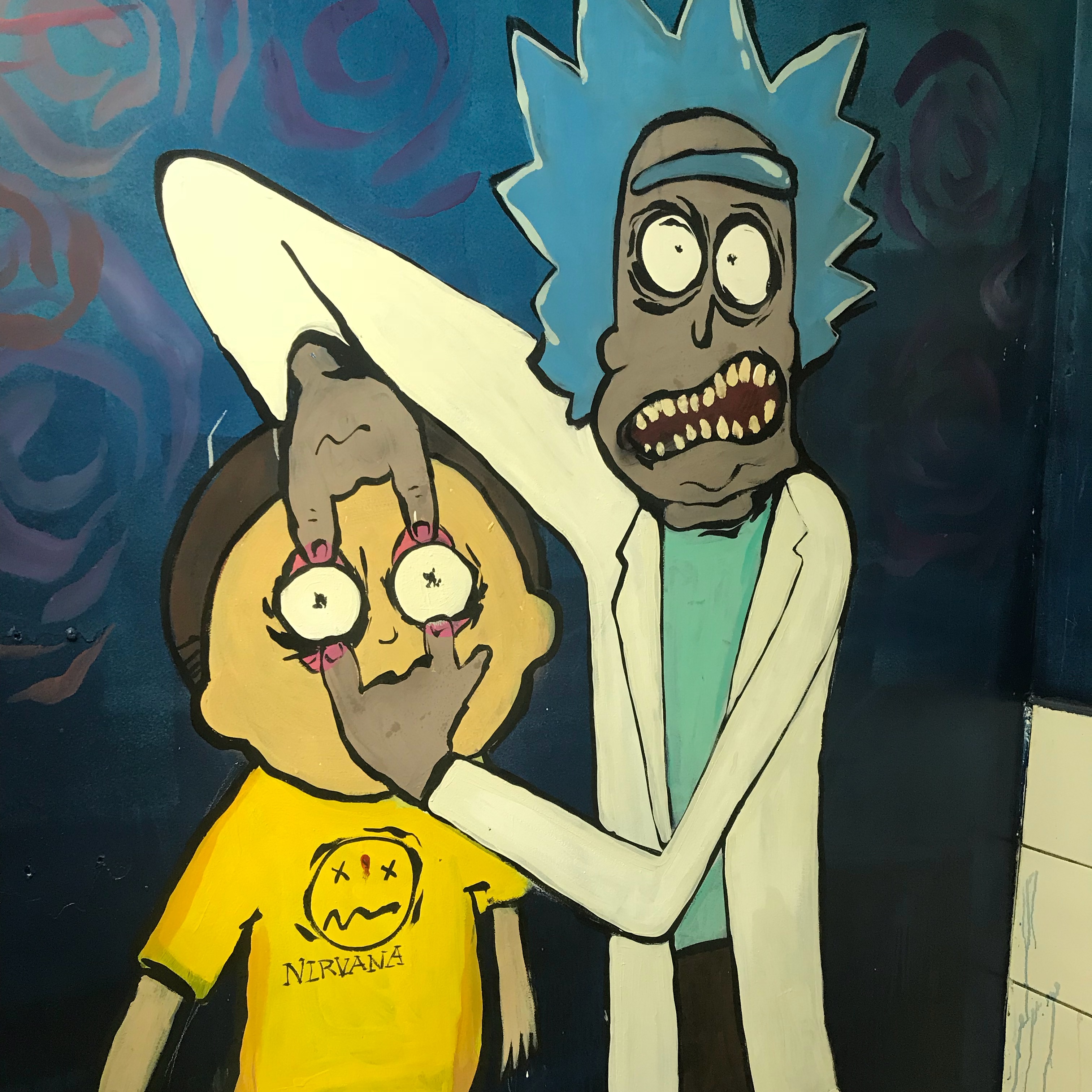 Rick + Morty Bathroom
