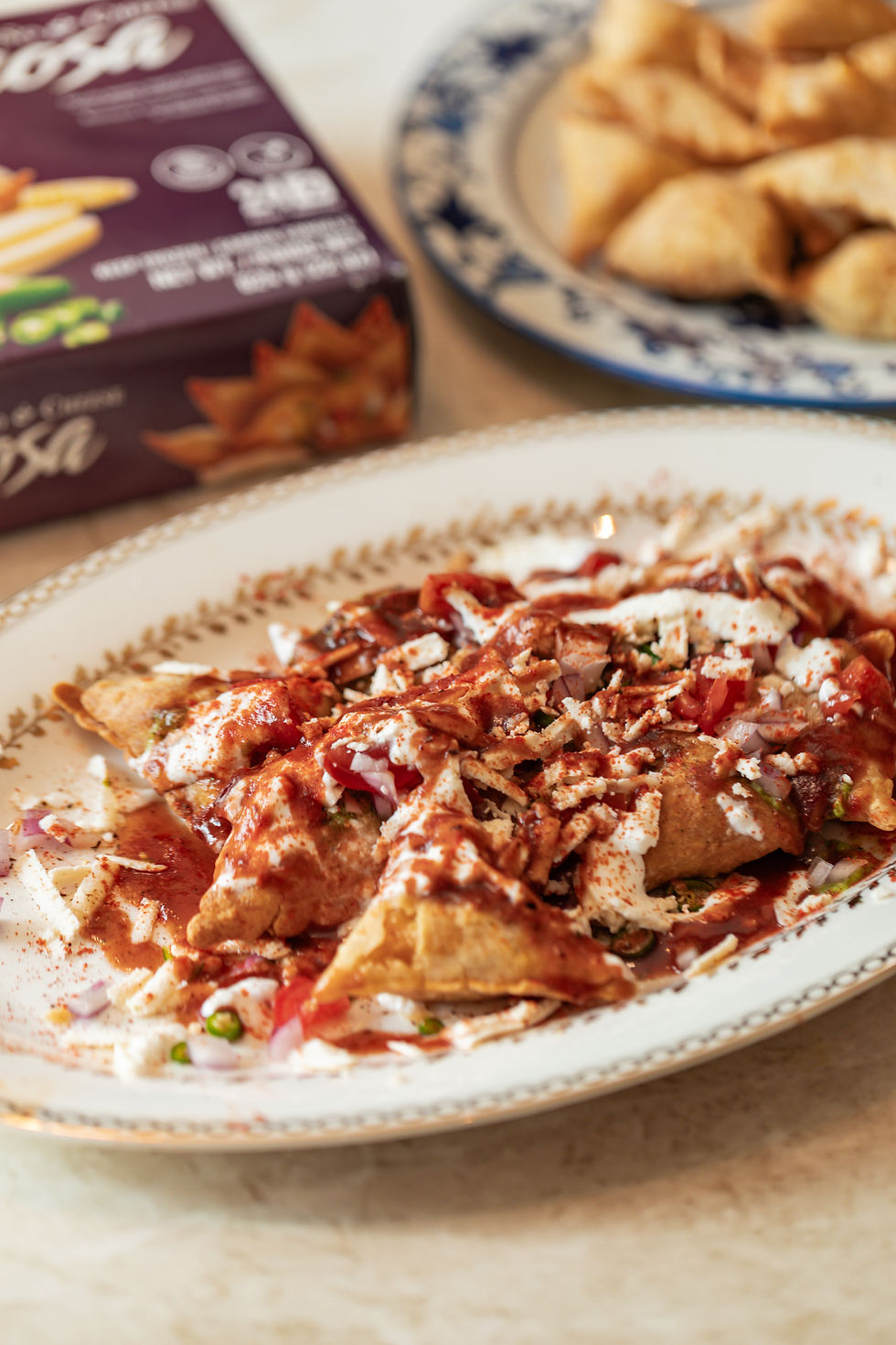Samosa Chaat