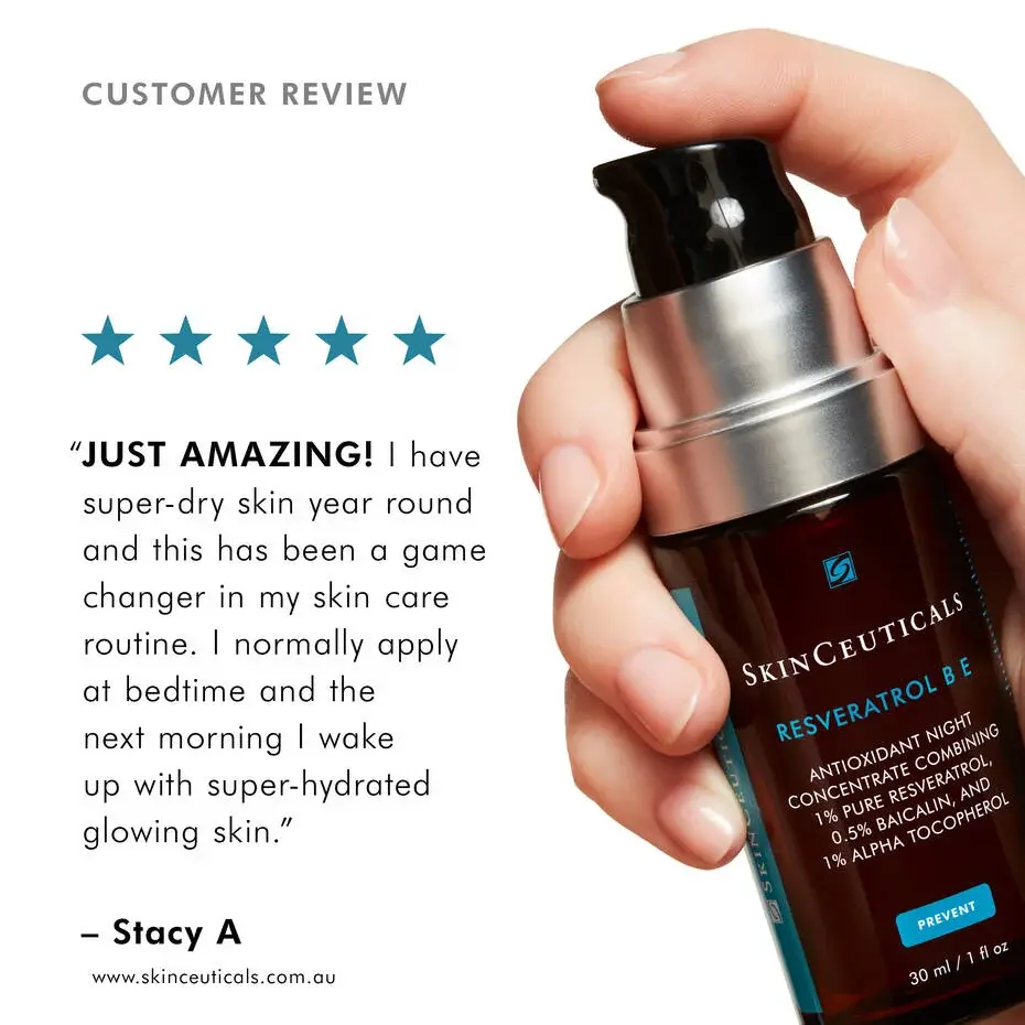 Thumbnail: Resveratrol B E Antioxidant Night Serum