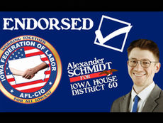 Campaign Blog: Schmidt earns Iowa Federation of Labor endorsement