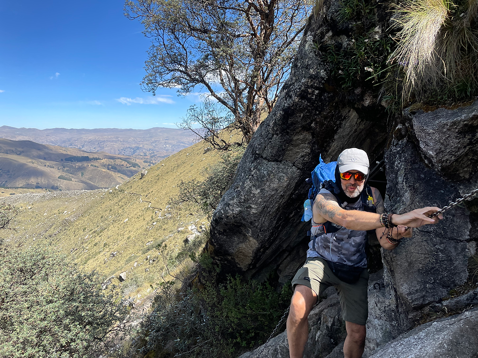 Les chaines de Laguna churup