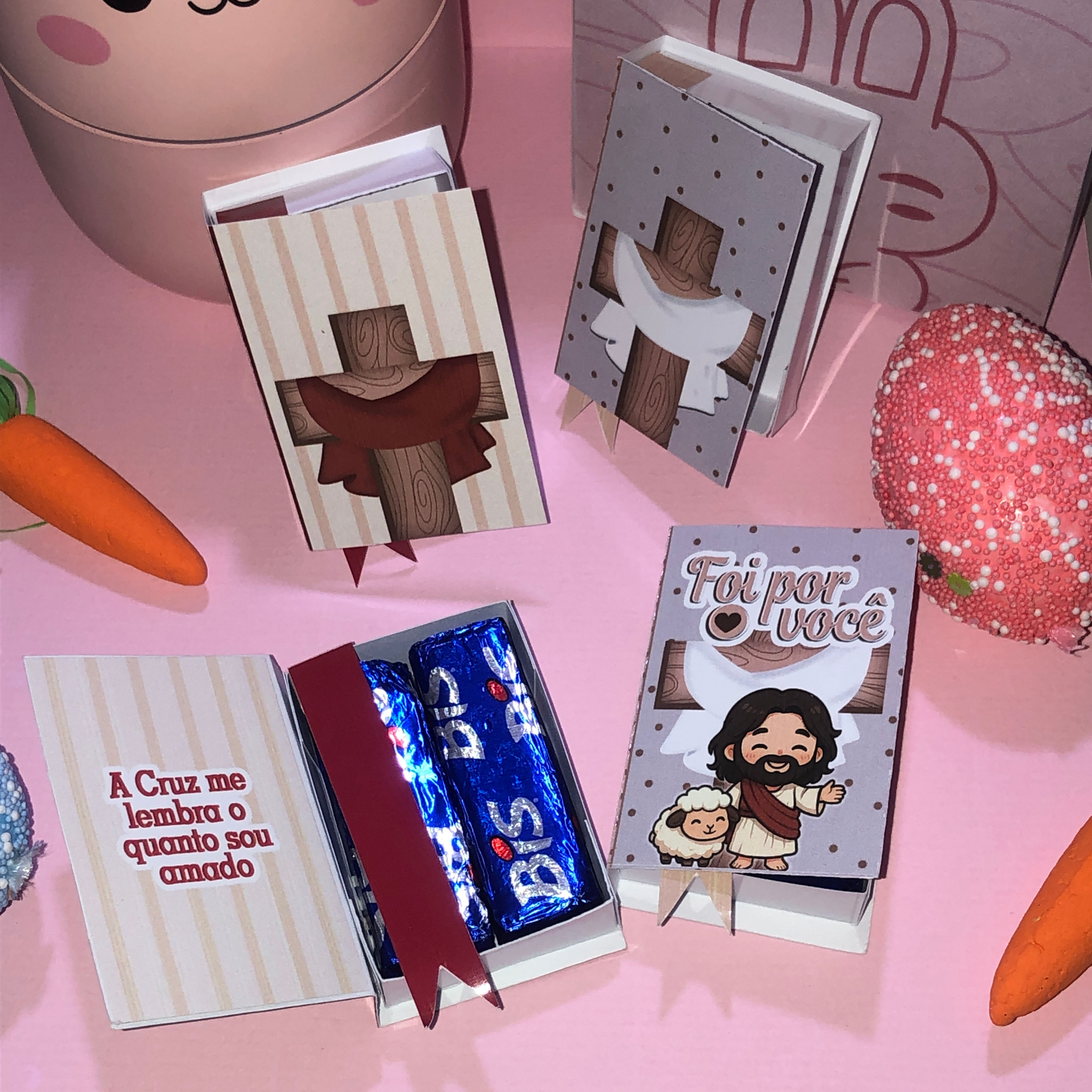 Caixa Biblia Bis - Páscoa Cristã