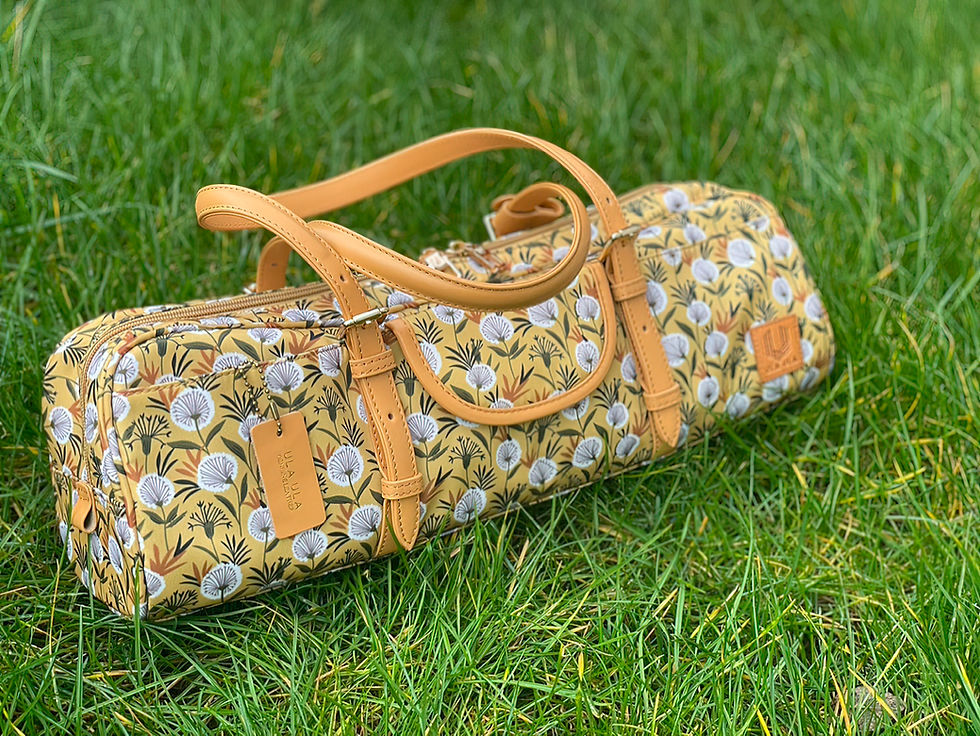Thumbnail: Ula Ula Flute Boston Bag - Spring