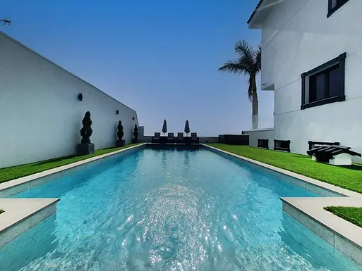Luxuriöse Villa mit Pool, 8-Zimmern, Jacuzzi mit Meerblick in Roque del Conde
