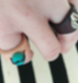 Thumbnail: Leather ring