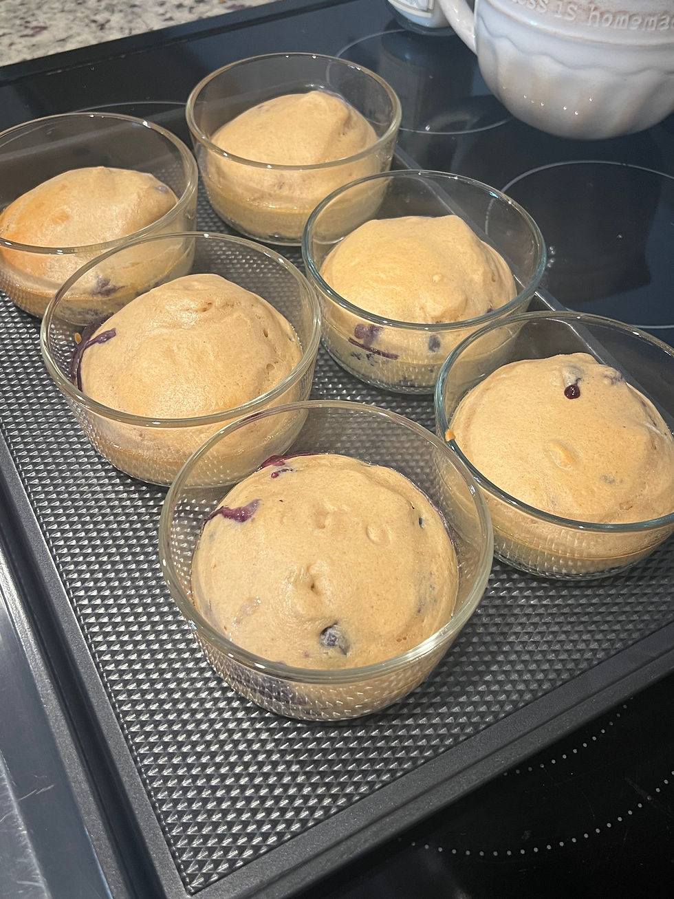 BLUEBERRY PANCAKE BOWLS- makes 6 servings