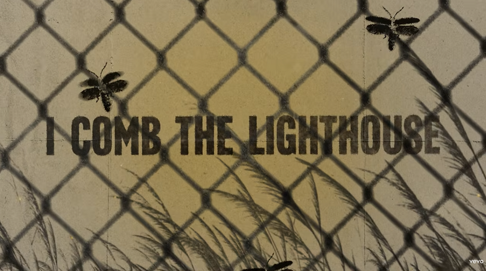 Lyrics from the "Lighthouse" lyric video