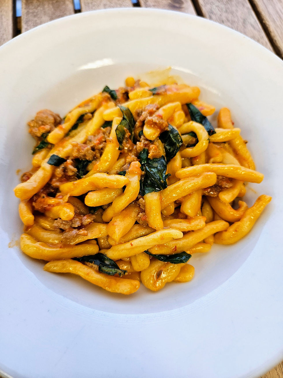 April 28 Dinner Pasta Special