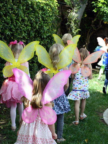 Kids Yoga Adventure Birthday Party in your own backyard.