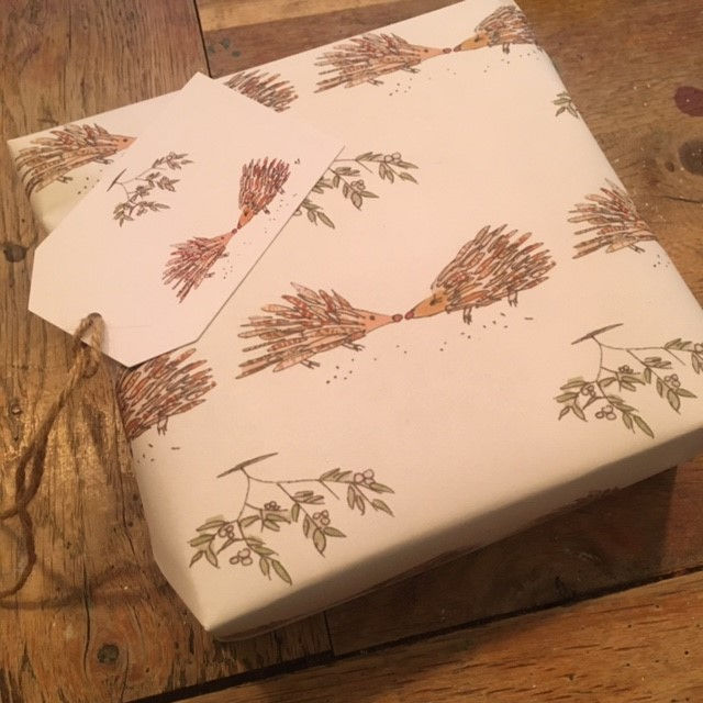 Thumbnail: Christmas Wrapping paper (A3) pack of 3 sheets