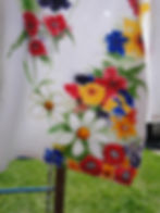 paintedfabric - abstract flowers