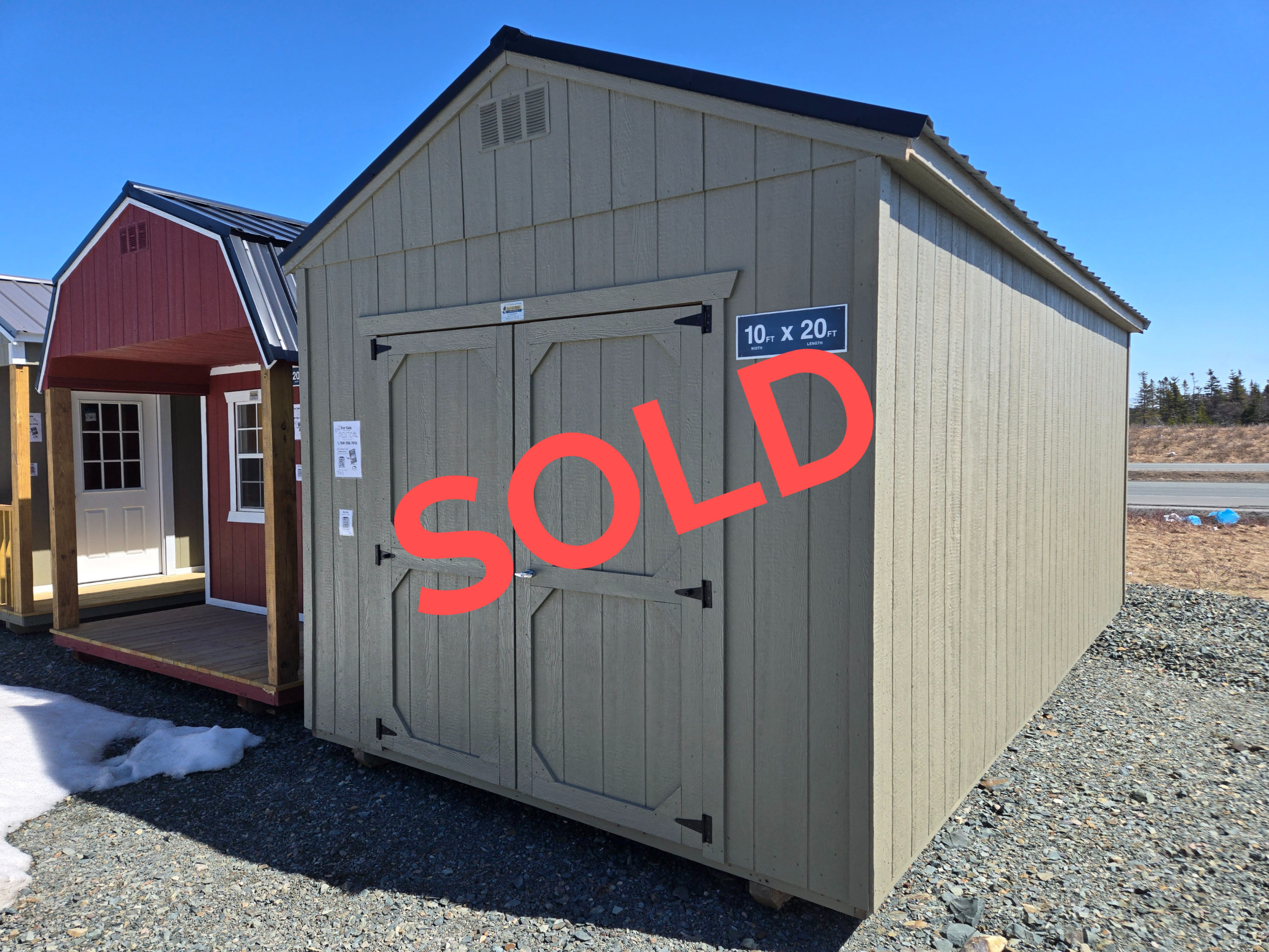 Prebuilt Utility Shed 10 x 20 $9,950