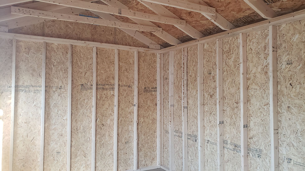 Thumbnail: Prebuilt Side Utility Shed 10 x 16  $8,385