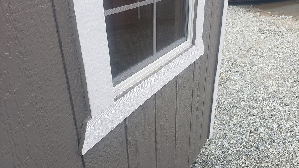 Thumbnail: Prebuilt Side Utility Shed 10 x 16  $7,615