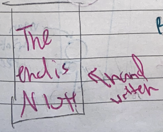 Informative end of the world poster