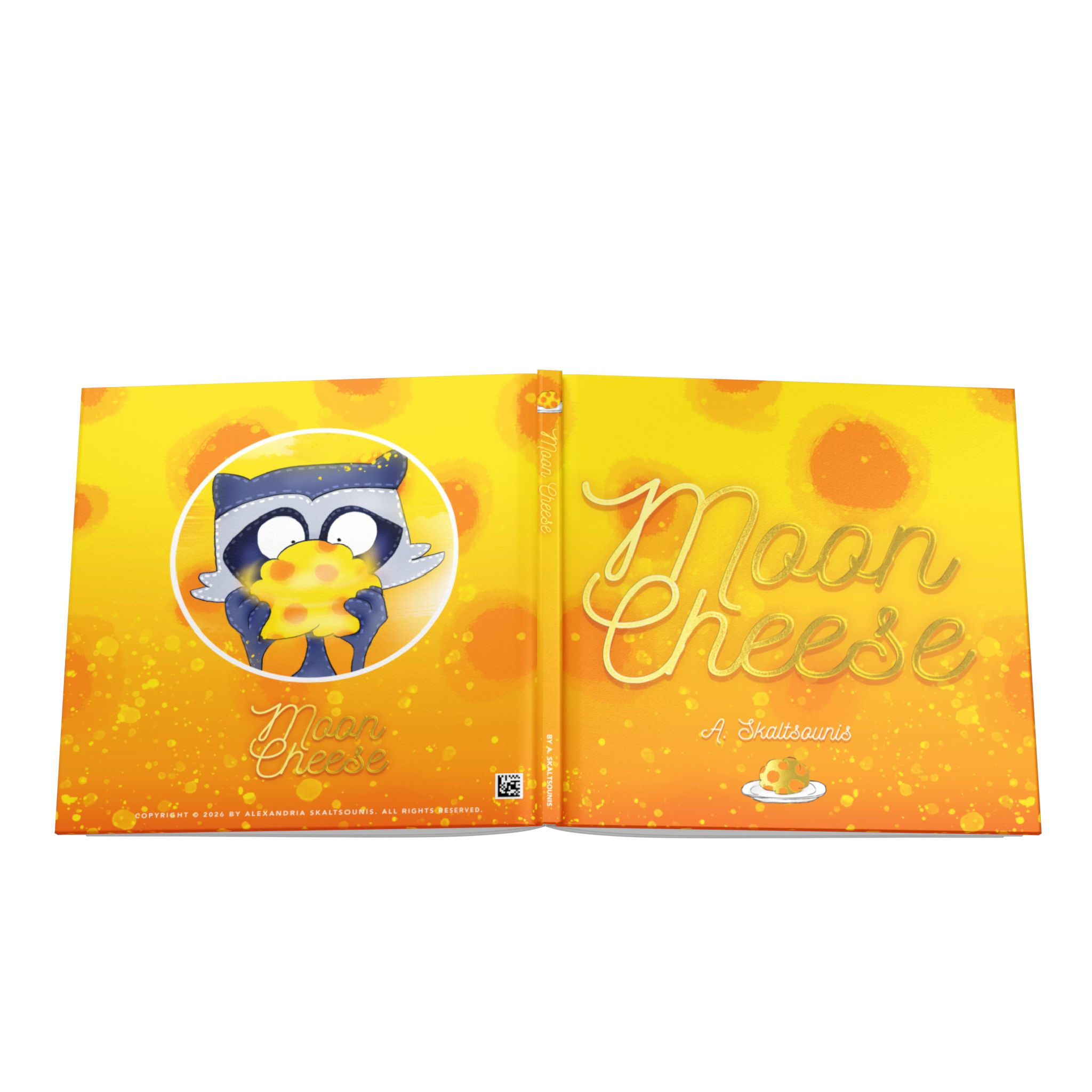 Moon Cheese by A.Skaltsounis | Hardcover Children's Book