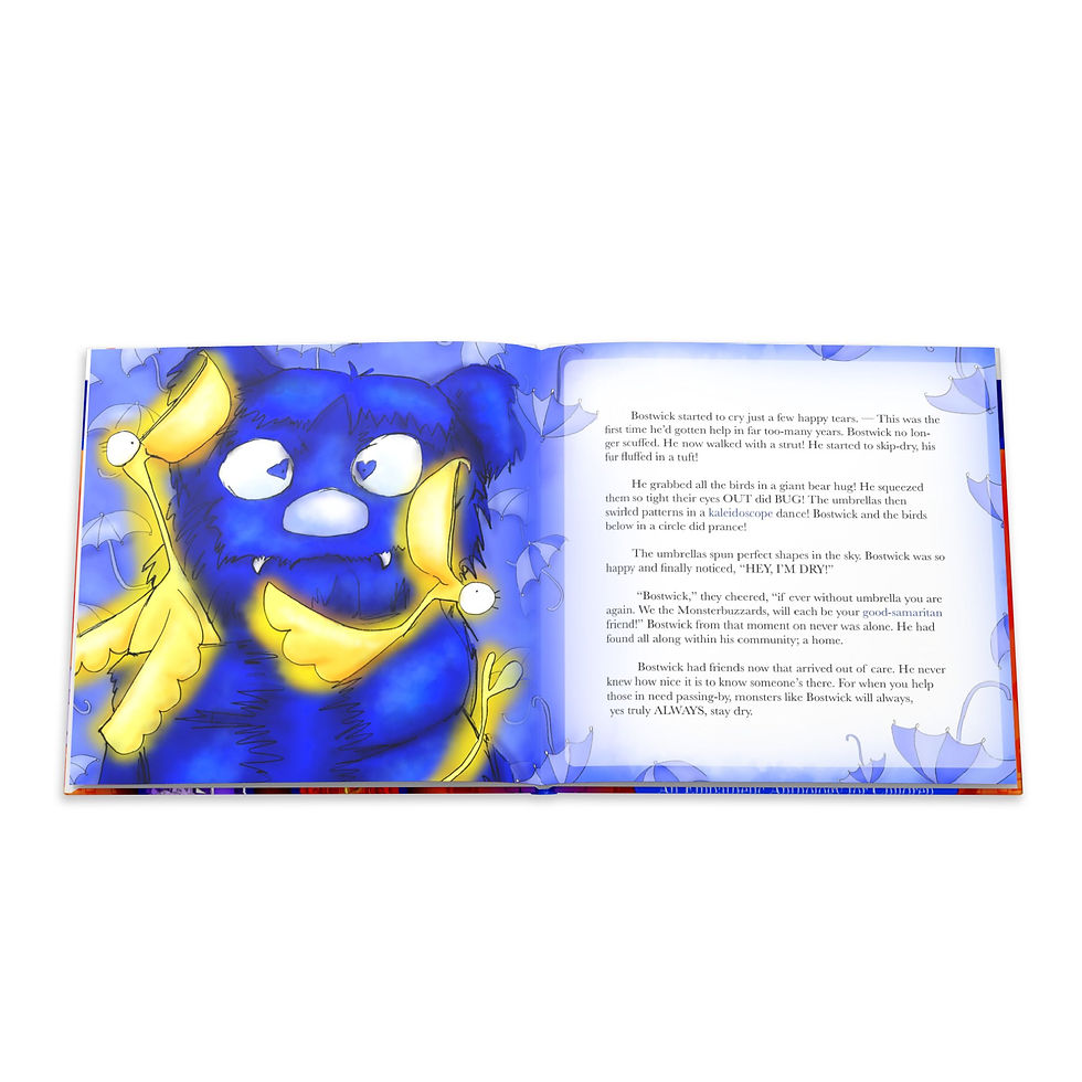 Thumbnail: Stories of Monsters Vol. 2 by A. Skaltsounis - Children's Empathetic Anthology