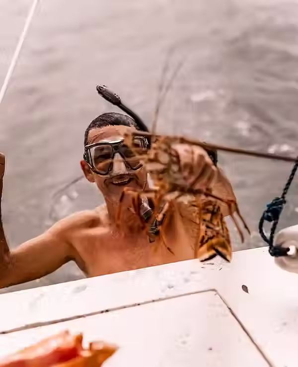 Snorkel with the chef near luxury Belize Eco-lodge Copal Tree Lodge.webp.avif