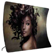 Tension Fabric Pop Up Curved Wall
