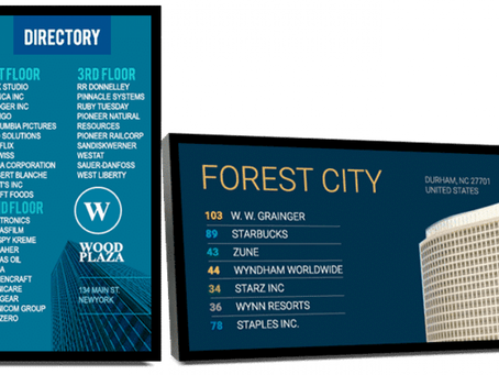 E-Directory with Navigation Wayfindings