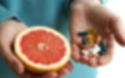fruit, medications, supplements