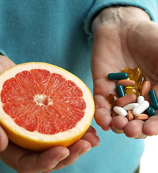 La toronja y Vitaminas