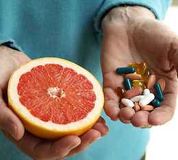 Grapefruit And Pills