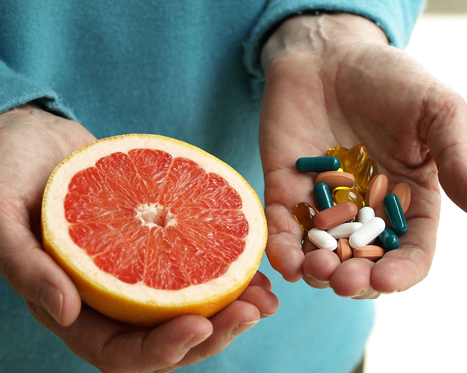 La toronja y Vitaminas