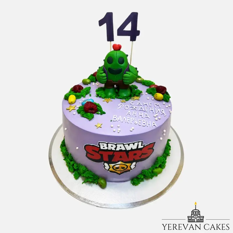 Торт Brawl Stars Spike