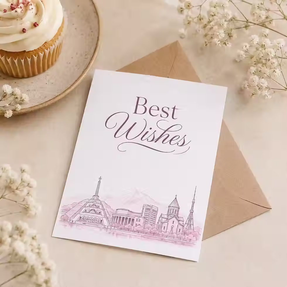 Thumbnail: Բացիկ «Yerevan Collection — Best Wishes», 10×15 սմ