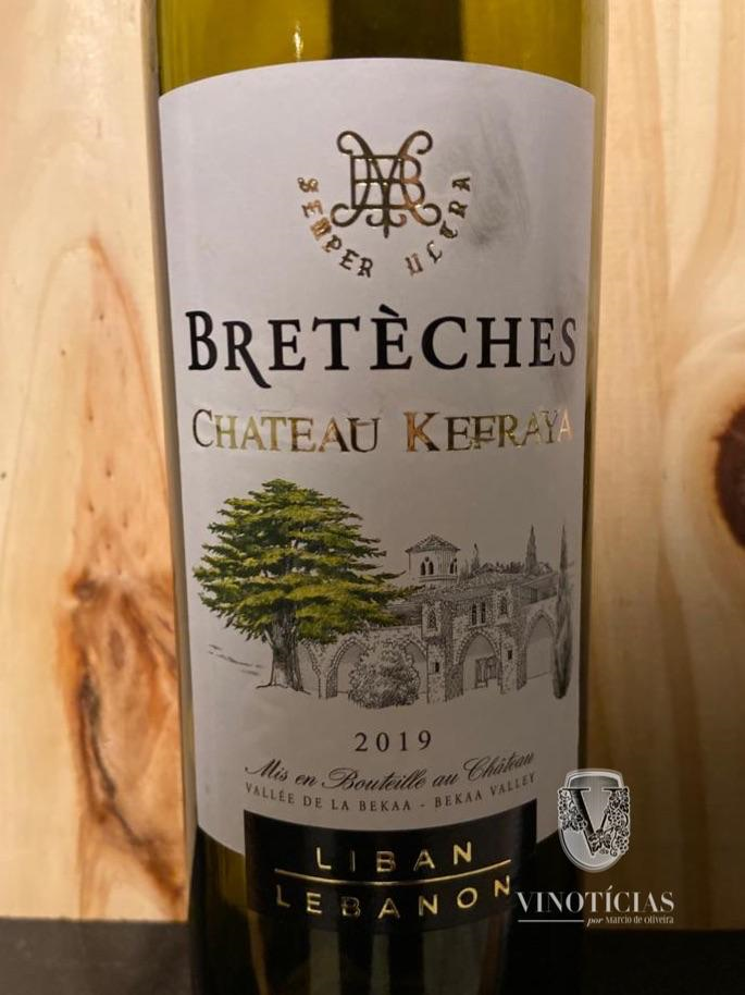 LES BRETÈCHES CHATEAU KEFRAYA 2019 VALE DO BEKAA LÍBANO