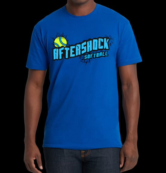 Thumbnail: Aftershock T-Shirt - Blue Logo