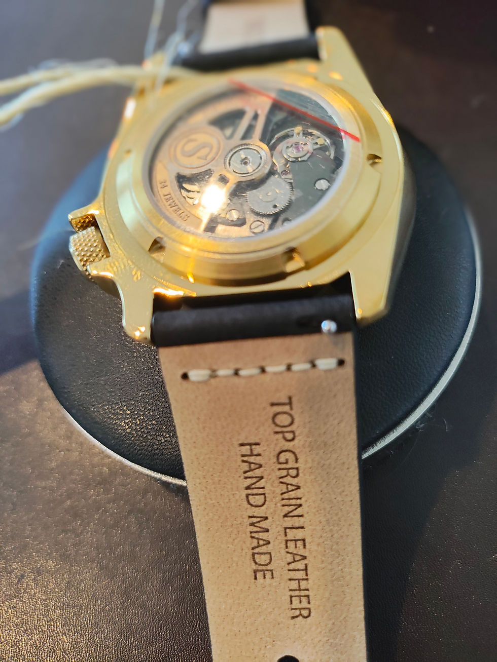 Miniature : SEIKO MOD SKX GOLD 40MM - SQUELETTE