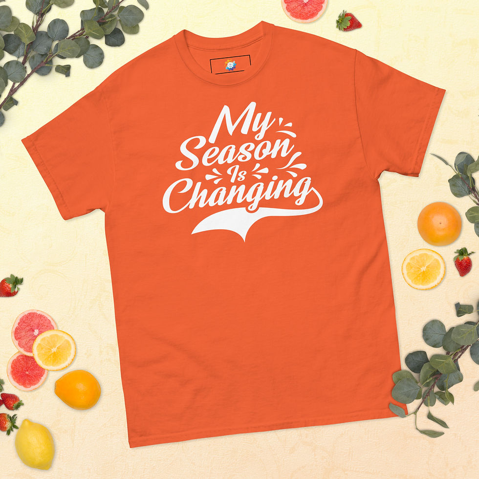 Thumbnail: Shirt 'My Season IS Changing' (White Text)