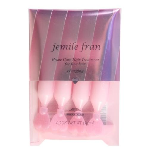 縮圖：Milbon Jemife fran 修護髮膜 9gx4￼
