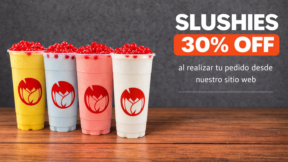 Promo 30% Slushies