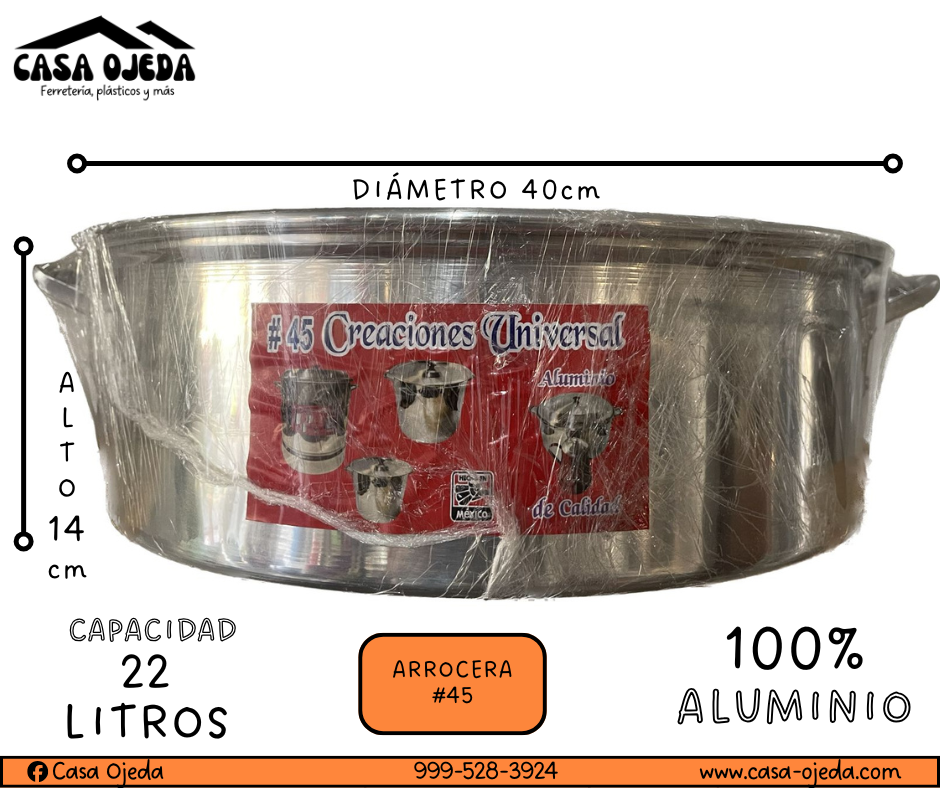 CACEROLA/ARROCERA #45